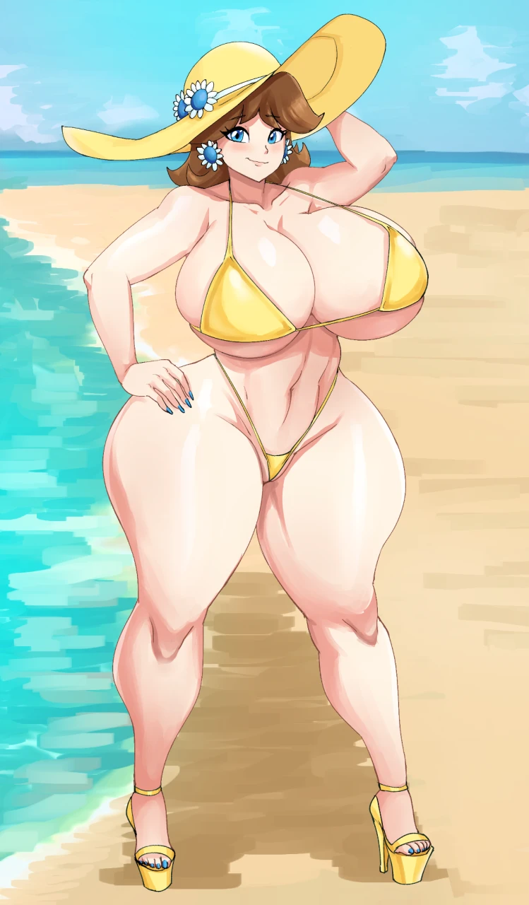 daisy-at-the-beach